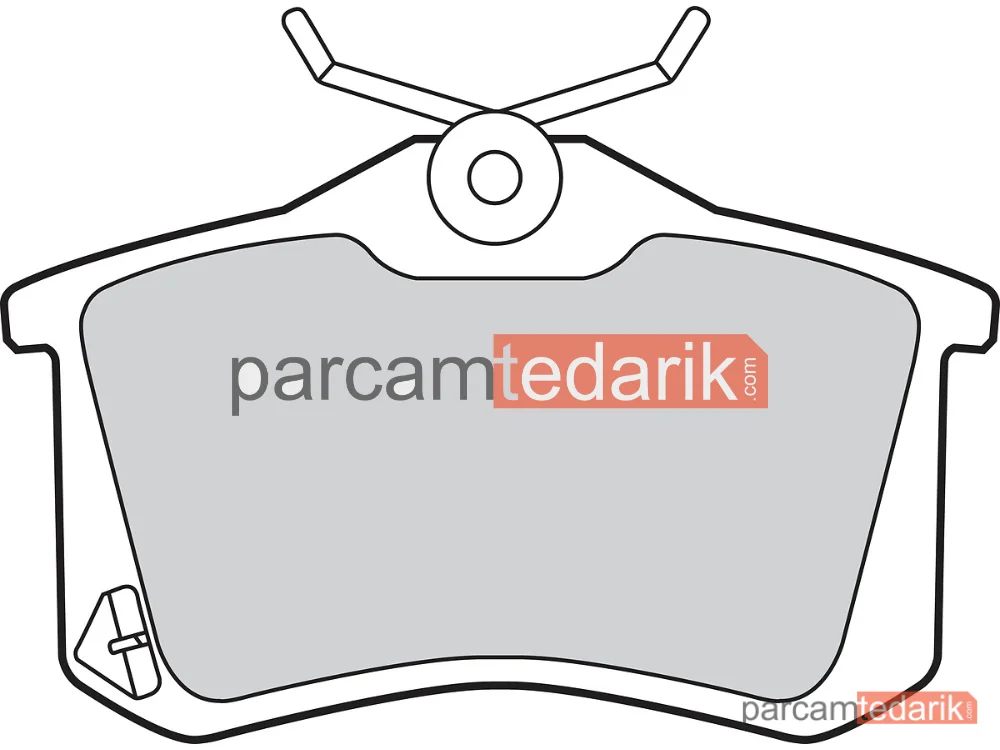 VALEO 670463 | Fren Balatası (Arka) — Seat Leon, Seat Leon ST, Audi A6 C5